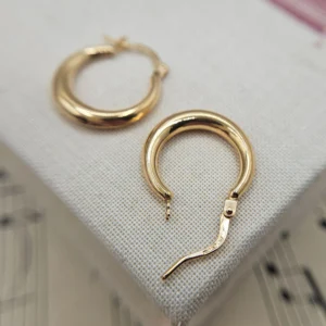 Dainty Gold Hoop Earrings